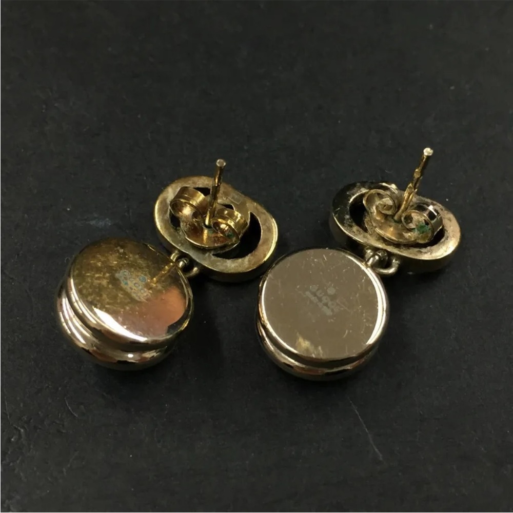 GUCCI Interlocking GG Rhinestone Earrings - Picture 6 of 8